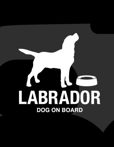 ラブラドールレトリバー ステッカー2