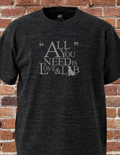 All You Need is Love & Lab Tシャツ [B]