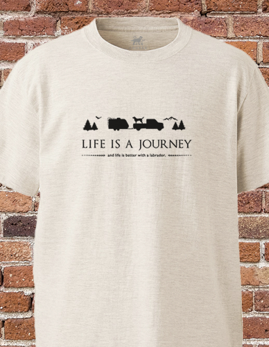 LIFE IS A JOURNEY Tシャツ [O]